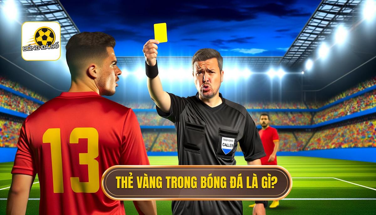 Khái niệm cơ bản_ Thẻ vàng là gì bóng đá_