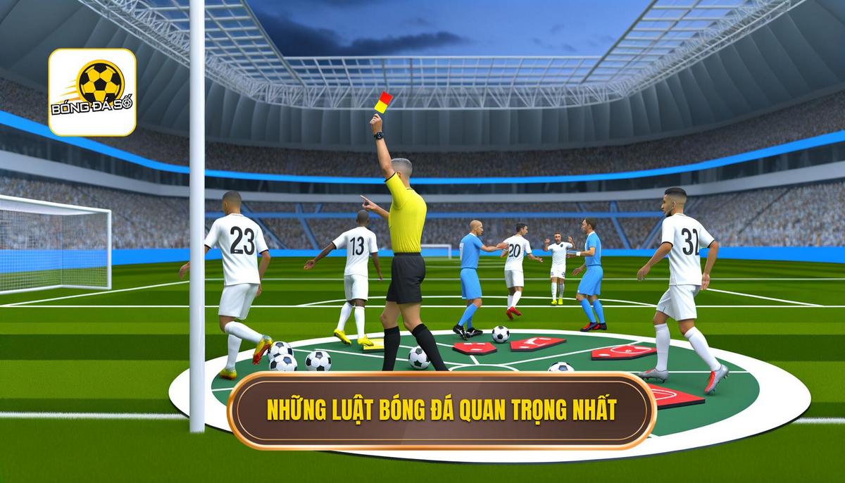 Những luật cơ bản trong bóng đá quan trọng nhất
