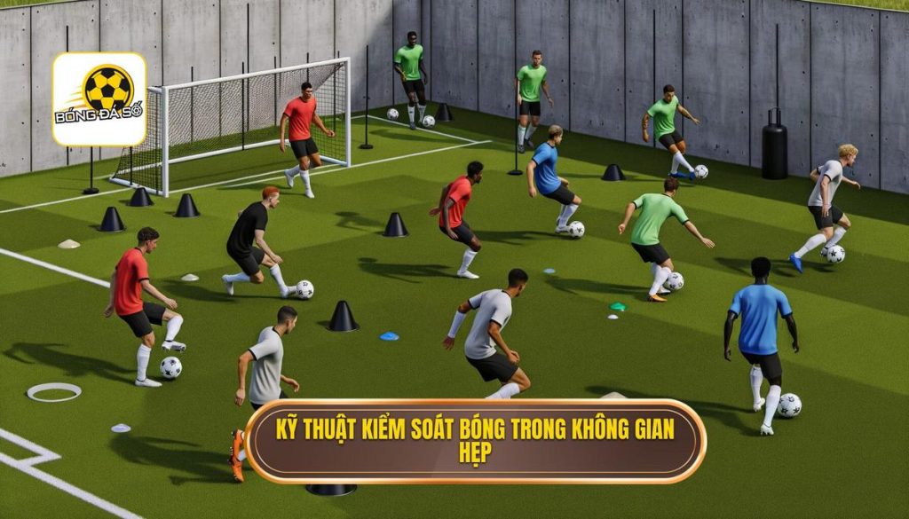 Kỹ thuật kiểm soát bóng trong không gian hẹp