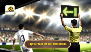 Luật thay người mới nhất trong bóng đá