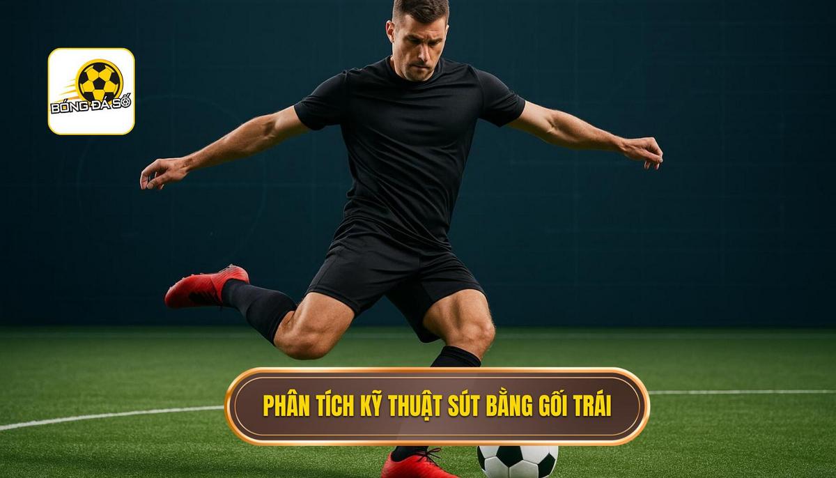 Phần 2_ Phân tích chi tiết các bước thực hiện Kỹ thuật sút bóng bằng đầu gối trái