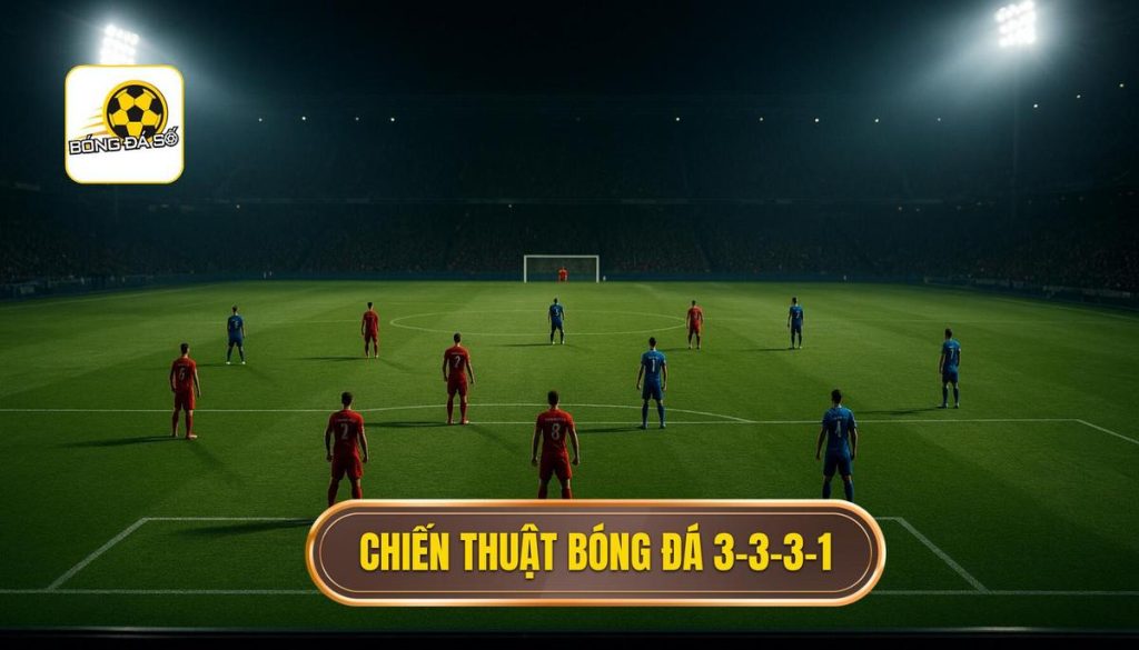 Chiến thuật bóng đá 3-3-3-1