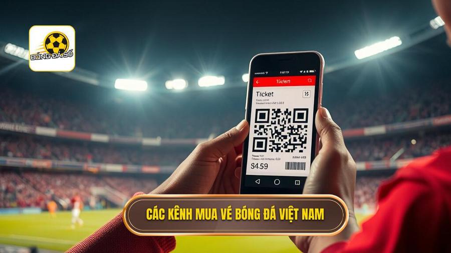 2. Các kênh mua vé bóng đá Việt Nam