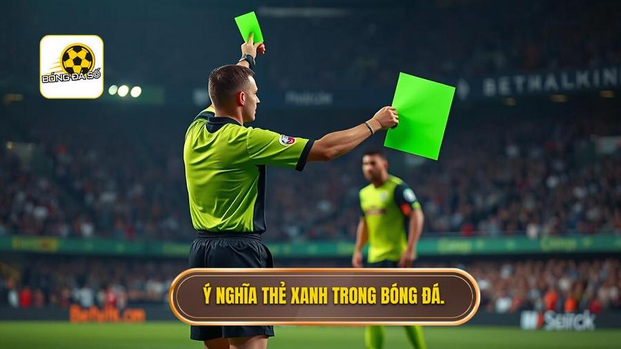 2. Ý nghĩa thẻ xanh trong bóng đá.