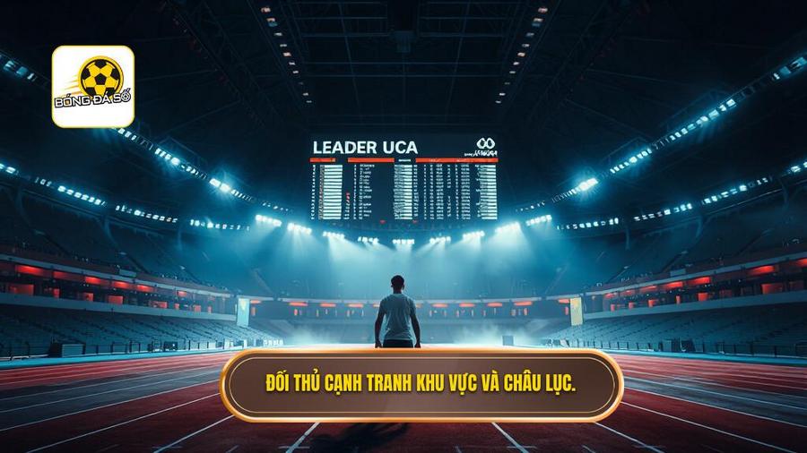 3. Đối thủ cạnh tranh khu vực và châu lục.