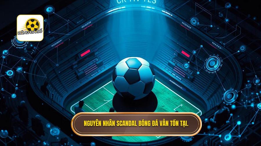 3. Nguyên nhân scandal bóng đá vẫn tồn tại.