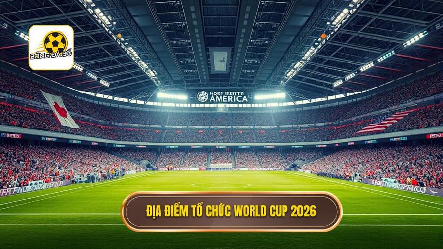 World Cup 2026 được tổ chức ở đâu?