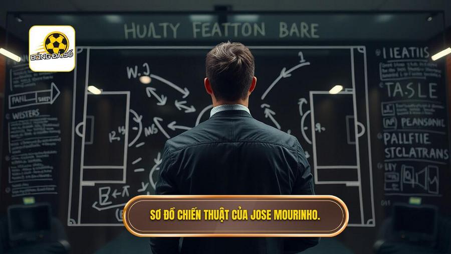 Các sơ đồ chiến thuật kinh điển của Mourinho