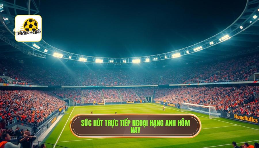 Sức hút trực tiếp Ngoại hạng Anh hôm nay