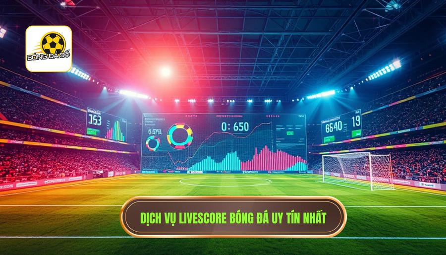 Dịch vụ livescore bóng đá uy tín nhất
