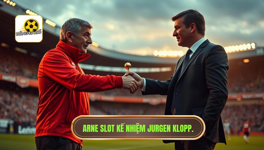 Arne Slot kế nhiệm Jurgen Klopp