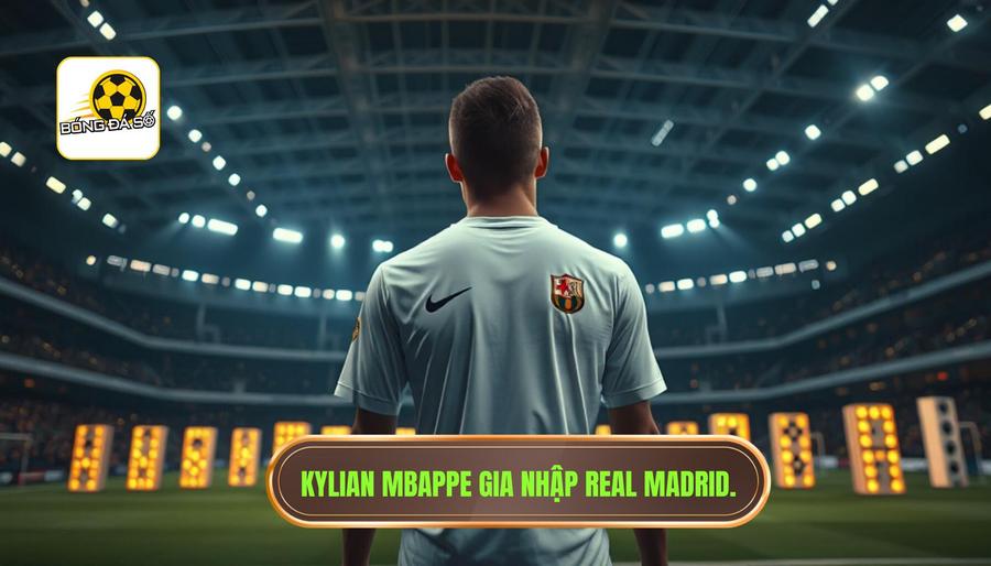 Kylian Mbappe gia nhập Real Madrid