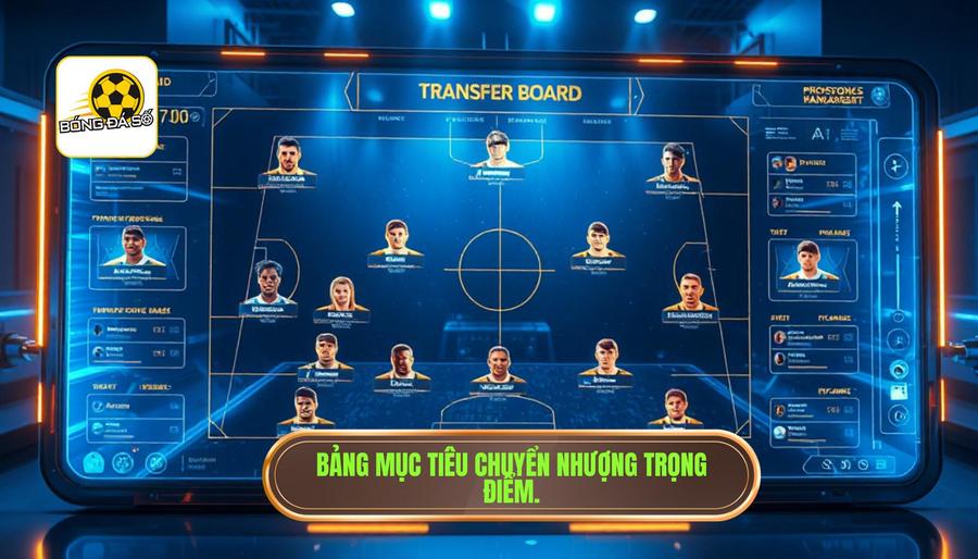 Bảng mục tiêu chuyển nhượng trọng điểm